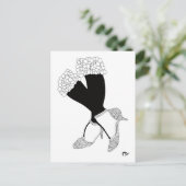 Die richtige Balance Postkarte (Stehend Vorderseite)