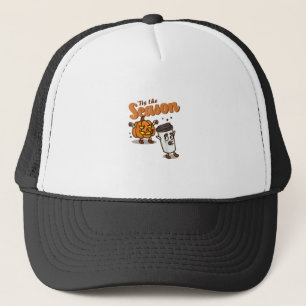 Die richtige Jahreszeit Hasst Pumpkin Spice Latte  Truckerkappe