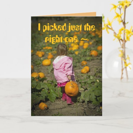 DIE RICHTIGE KARTE (Gelbe Blume)