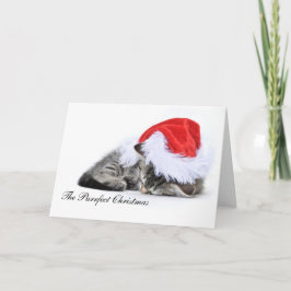 Die richtige Weihnachtskarte Feiertagskarte