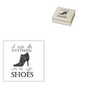 Die richtigen Schuhe Gummistempel (Stempel)
