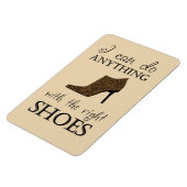 Die richtigen Schuhe Magnet (Linke Seite)