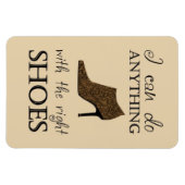 Die richtigen Schuhe Magnet (Horizontal)