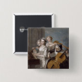 Die Richtung der Anhörung, c.1744-7 (Öl auf Button (Vorne & Hinten)