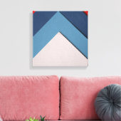 die Richtung Leinwanddruck (Insitu (Wohnzimmer))