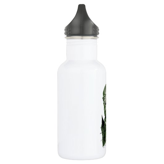 Die Riddler-Grafik Edelstahlflasche (Links)