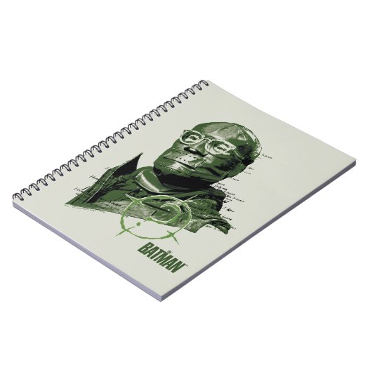 Die Riddler-Grafik Notizblock (Linke Seite)