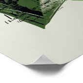 Die Riddler-Grafik Poster (Ecke)