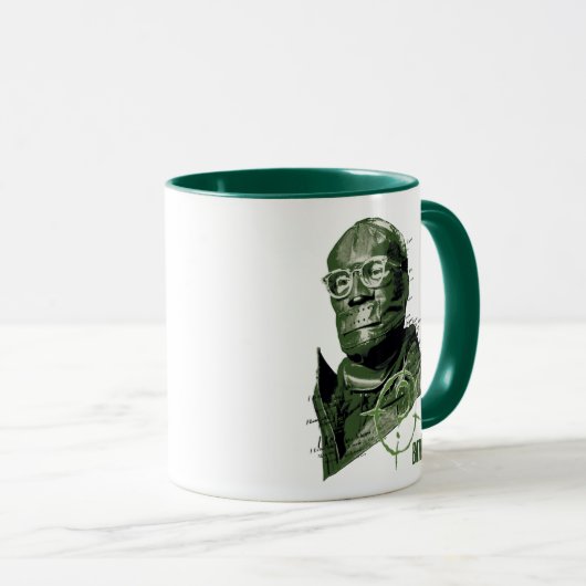 Die Riddler-Grafik Tasse (VorderseiteRechts)