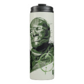 Die Riddler-Grafik Thermosbecher (Vorderseite)