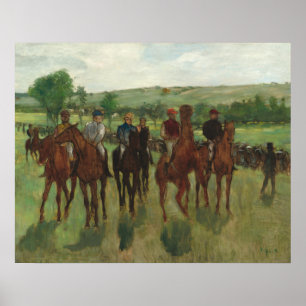 Die Rider - Edgar Degas Fine Art Poster