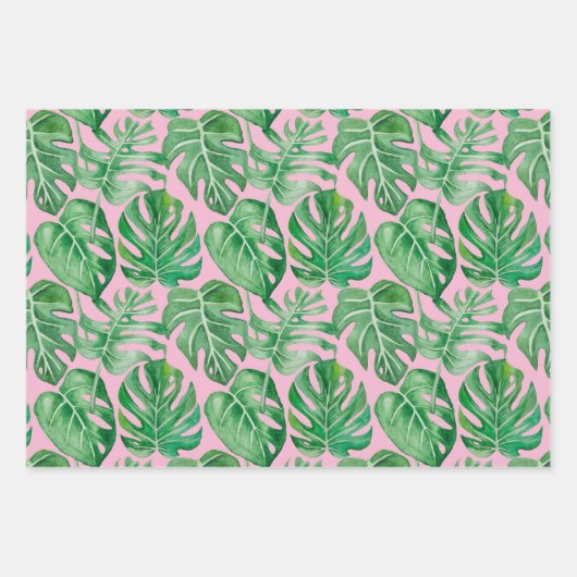 Die riesigen Blätter von Palmen und Monstera (Vorderseite 3)