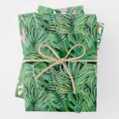 Die riesigen Blätter von Palmen und Monstera (Beispiel)