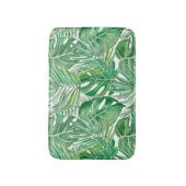 Die riesigen Blätter von Palmen und Monstera Badematte (Vorderseite Vertikal)