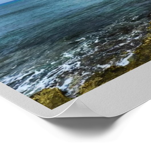 Die Riffe von Cozumel Poster (Ecke)