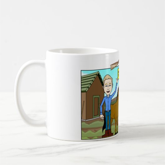 Die rifleman-Kaffee-Tasse Kaffeetasse (Links)