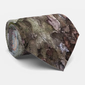Die Rinde ist grün und braun Krawatte (Gerollt)