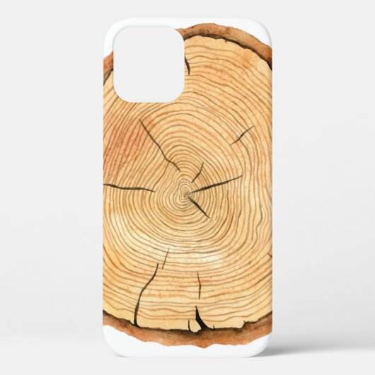 Die Ringe der Natur: Triumph der Baumtextur Case-Mate iPhone Hülle (Rückseite)