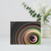 Die Ringe des Planeten Postkarte (Stehend Vorderseite)