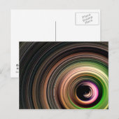 Die Ringe des Planeten Postkarte (Vorne/Hinten)