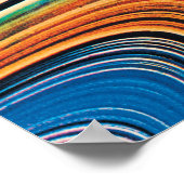 Die Ringe des Saturn 2 Poster (Ecke)