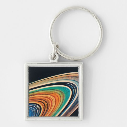 Die Ringe von Saturn 2 Schlüsselanhänger (Vorne)