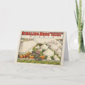 Die Ringling Bros. Zirkus Karte (Vorderseite)