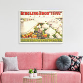 Die Ringling Bros. Zirkus Leinwanddruck (Insitu (Wohnzimmer))