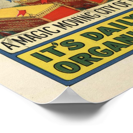 Die Ringling Bros. Zirkus Poster (Ecke)