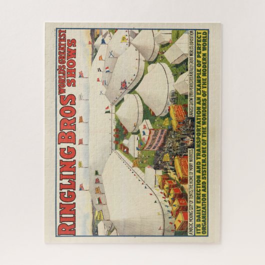 Die Ringling Bros. Zirkus Puzzle (Vertikal)