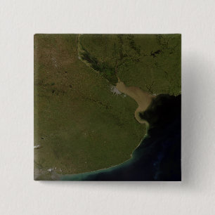 Die Rio- de la Platamündung Button