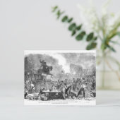Die Rioten der Bristol-Reform Postkarte (Stehend Vorderseite)