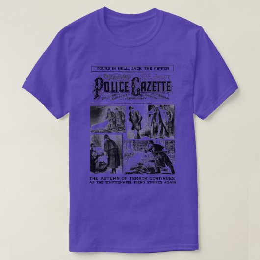 die Ripper-Zeitung 1 T-Shirt (Design vorne)