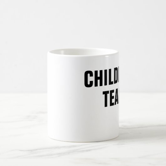Die Riss-Tasse der Kinder Kaffeetasse (Mittel)
