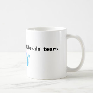 Die Risse der Liberalen Kaffeetasse