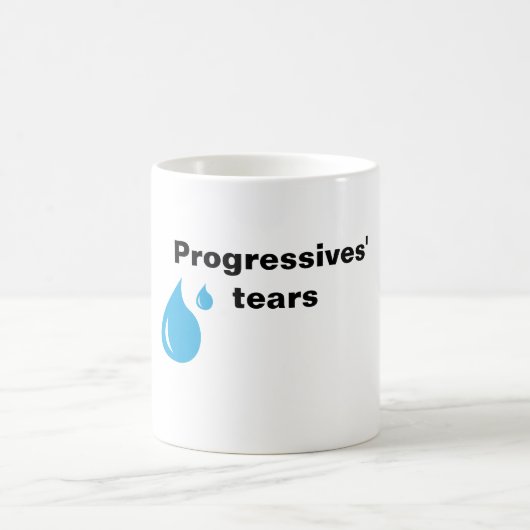 Die Risse der Progressisten Kaffeetasse (Mittel)