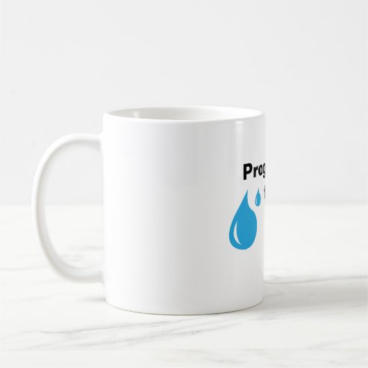 Die Risse der Progressisten Kaffeetasse (Links)