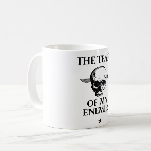 Die Risse meiner Feind-Tasse Kaffeetasse (Vorderseite Links)