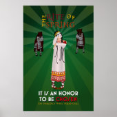 Die Rite der Heiden Propaganda Poster (Vorne)