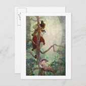 Die Riten des Frühlings, Illustration von "Ein Kin Postkarte (Vorne/Hinten)