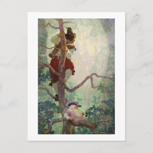 Die Riten des Frühlings, Illustration von "Ein Kin Postkarte (Vorderseite)