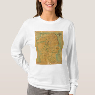 Die Ritter-Karte von San Francisco T-Shirt