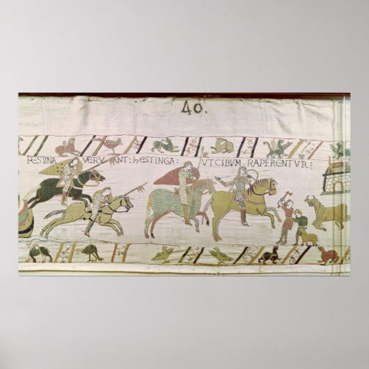Die Ritter reiten zu Hastings zu Futter für Poster (Vorne)