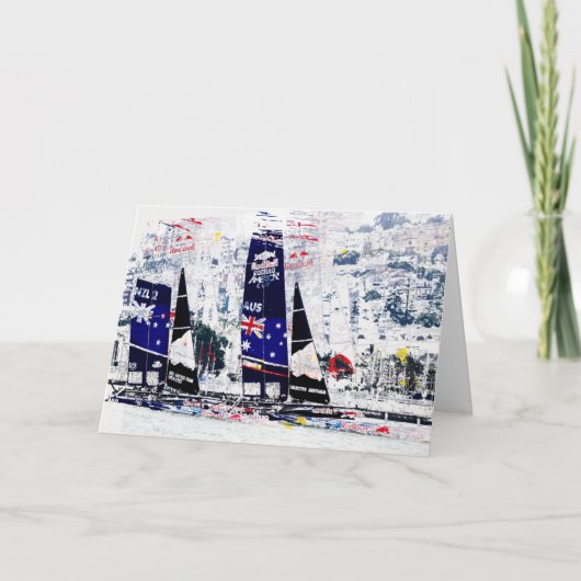 Die Rivalen Feiertagskarte (Vorderseite)