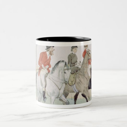 Die Rivalen Zweifarbige Tasse (Mittel)