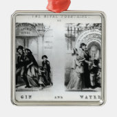 Die rivalisierenden Brunnen oder der Gin und das Silbernes Ornament (Vorne)