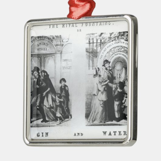 Die rivalisierenden Brunnen oder der Gin und das Silbernes Ornament (Links)