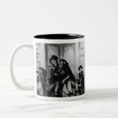 Die rivalisierenden Brunnen oder der Gin und das Zweifarbige Tasse (Links)