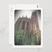 Die Riverside Kirche Postkarte (Vorne/Hinten)