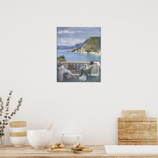 Die Riviera von Lavery Poster (Küche)